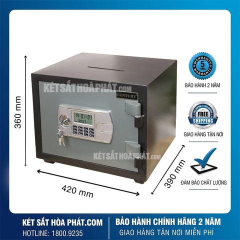 Két Sắt Hòm Công Đức KCD360 Khoá Điện Tử Chống Cháy