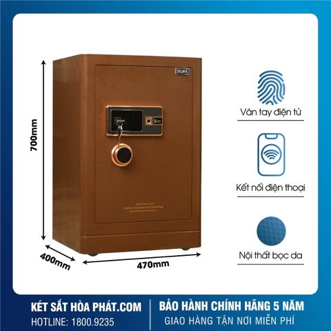 Két Sắt Nhập Khẩu Bofa BF-V70BS2 Công Nghệ Đức Khóa Điện Tử Vân Tay