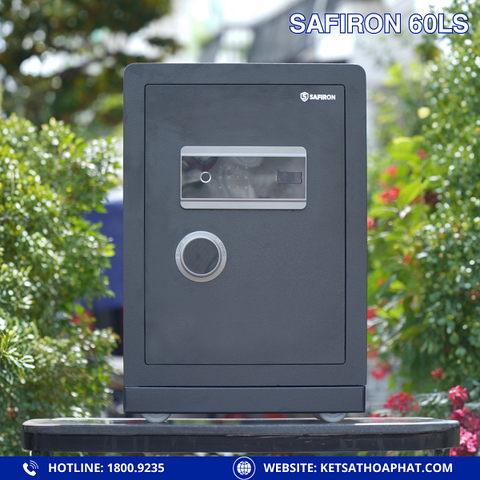 Hình ảnh thực tế két sắt thông minh Safiron 60LS vân tay điện tử
