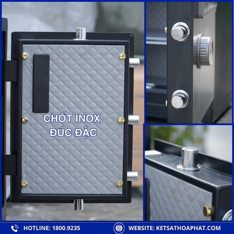 Thiết kế an toàn két sắt Safiron 60LS khóa vân tay điện tử