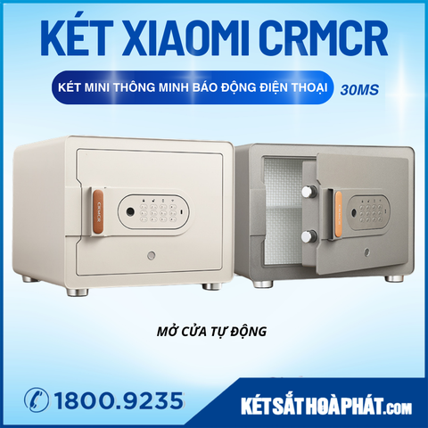Két Sắt Xiaomi CRMCR Mini Thông Minh 30MS Kết Nối APP Điện Thoại