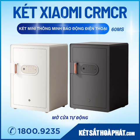 Két Sắt Xiaomi CRMCR 60MS Thông Minh Mở Cửa Tự Động Kết Nối APP Điện Thoại