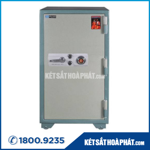 Két sắt Hòa Phát chống cháy KS270K2C1 khóa cơ đổi mã