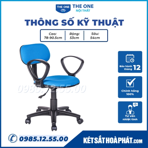 Ghế xoay văn phòng SG130 - Thông số kỹ thuật