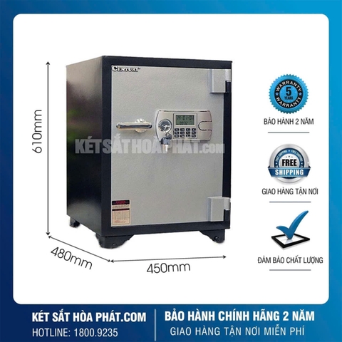 Két sắt chống cháy Tài Lộc Century CF90 điện tử