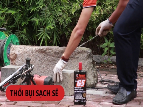 Báo giá chi tiết keo cấy thép Ramset Epcon G5 tại Comat