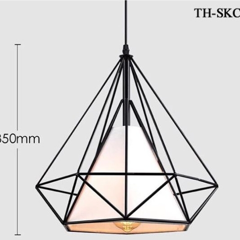 Đèn thả kim cương loại to 35cm