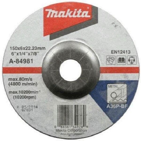 Đá Mài Tâm Trũng A-84981 (150mm)