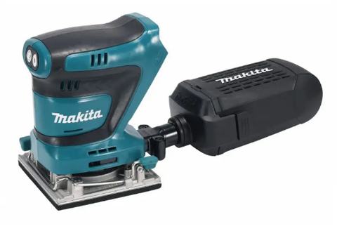 Máy Chà Nhám Rung Dùng Pin DBO482Z 112mm x 102mm 18V ( Không bao gồm pin, sạc ) (Đế nhôm, đệm không có móc & dây buộc vòng)