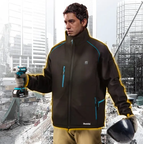 Áo Khoác Làm Ấm Dùng Pin DCJ205Y (L/XL) 18V/ 14.4V ( Không bao gồm pin , sạc )