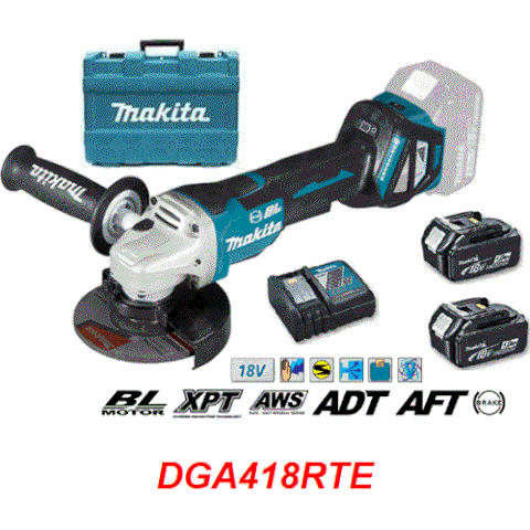 Máy Mài Góc Dùng Pin DGA418RTE / DGA418Z (18V) (100mm)