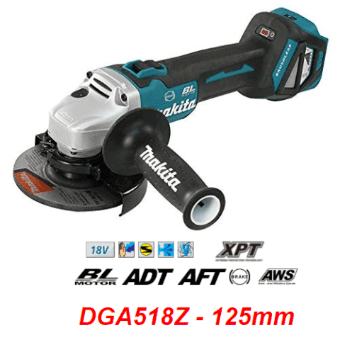 Máy Mài Góc Dùng Pin DGA518RTE / DGA518Z (18V) (125mm)