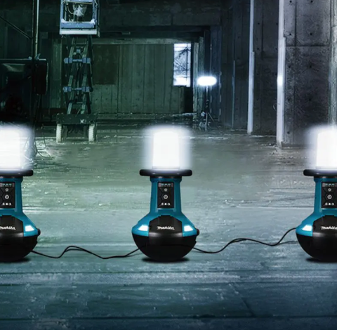 ĐÈN CÔNG TRƯỜNG DÙNG ĐIỆN VÀ PIN DML810 (18V/14.4V/AC) Không kèm pin sạc