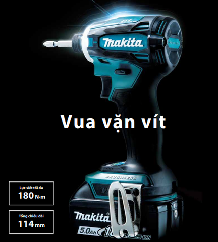 Máy Bắt Vít Dùng Pin DTD172 ( Z/ RTE )  18V
