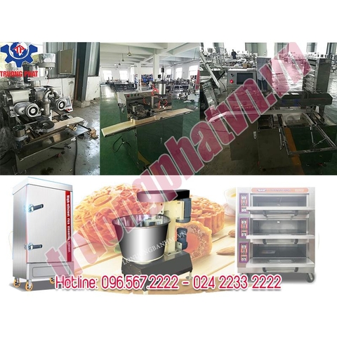Dây chuyền làm bánh trung thu tự động
