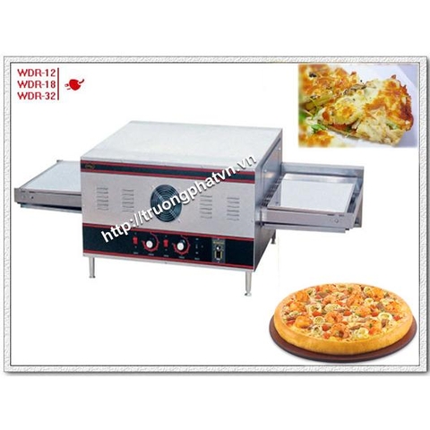 Lò nướng pizza điện băng tải