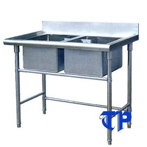 Chậu Rửa Bát Inox 2 Ngăn