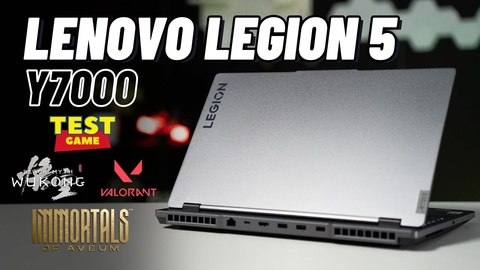 [TEST GAME] Không ồn ào nhưng MƯỢT và MÁT | Lenovo Legion 5 Y700