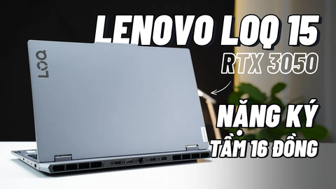 Thêm 1 sự lựa chọn NẶNG KÝ trong tầm giá 16 triệu !!! | Review LOQ Ryzen 5 7235HS x RTX 3050