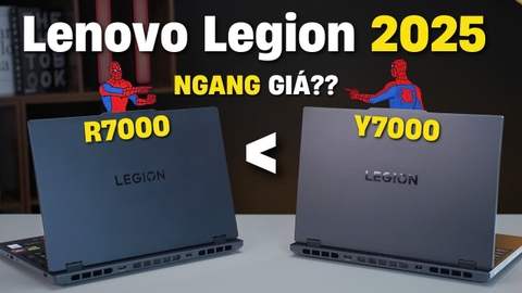 Giá thì NGANG nhưng cấu hình thì LỆCH ??? | Lenovo Legion 5 R7000 vs Y7000 2025
