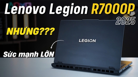 Sức mạnh càng lớn, nhiệt độ càng cao ???|Review Lenovo Legion R7000P 2025|Ryzen 9-8945HX+RTX 5060