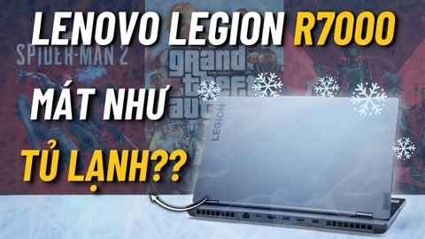 [TEST GAME] Chiến game AAA mà chỉ 60°C !!! | Legion R7000 2024 | Ryzen 7 8745H | RTX 4050