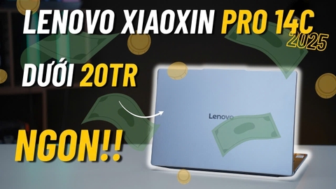 [Trải Nghiệm] Laptop văn phòng nhưng hiệu năng lại cao ??? | Lenovo Xiaoxin Pro 14c 2025