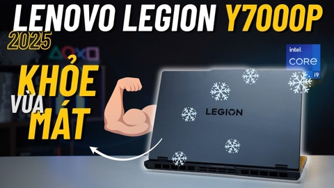 Vừa khỏe, vừa mát, không có điểm gì để chê ??? | Review Lenovo Legion Y7000P | I9 14900HX + RTX 5060