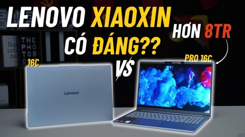 Gần 10 triệu để mua thêm chữ Pro liệu có đáng ??? | Lenovo Xiaoxin 16c vs Xiaoxin Pro 16c