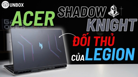 Đã đủ sức cạnh tranh với Legion chưa ??? | Unbox Acer Shadow Knight | I7 14650HX + RTX 4060 8GB