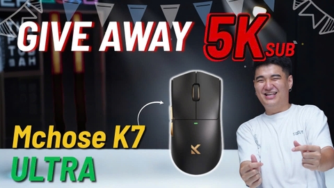 GiveAway 5.000 Subscribers !!! Tặng chuột dành cho anh em tryhard FPS !!!