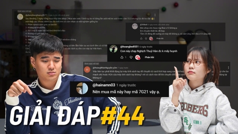 Q&A #44: Chuyển đổi Card-on với Card rời ảnh hưởng tới máy,Asus Rog Flox X13 cho dân thiết kế đồ họa