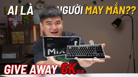 [GiveAway] Tìm người trúng siêu vất vả của tháng 12 | Mchose Mix87