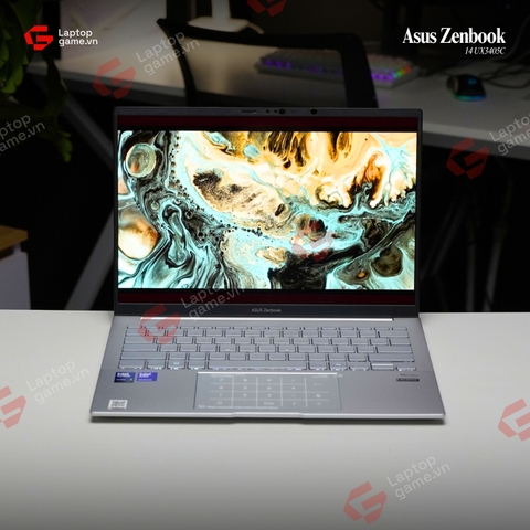 Asus Zenbook 14 UX3405C ( Ultra5-255H | RAM 16G | SSD 512GB | 14inch 2.8K 120Hz OLED - Foogy Silver )