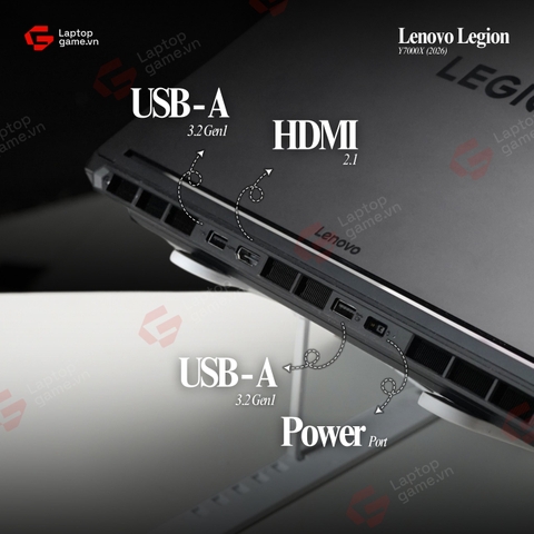 Lenovo LEGION Y7000X IAX11 2026 (58CD)  (Core 7 245HX | Ram 16GB | SSD 512GB | RTX 5060 8GB | 15.3in 2.5K OLED 165Hz)