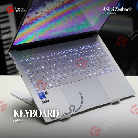 Asus Zenbook S 14 Air UX5406S (Ultra 7 258V | RAM 32GB | SSD 1TB |14in 3K OLED 120Hz - White)