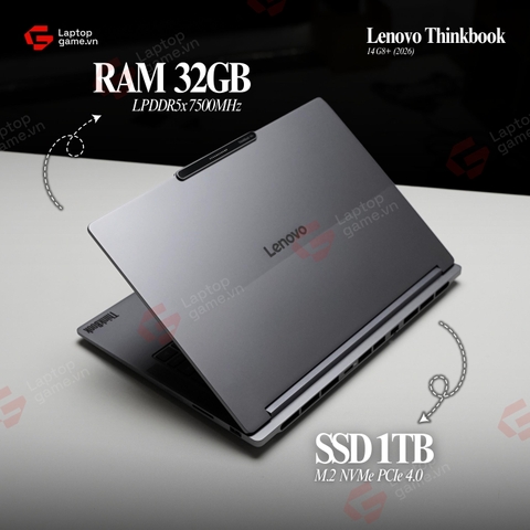 Thinkbook 14 G8+ 2026 (02CD) ( AMD Ryzen AI 7 H 450 | RAM 32GB | SSD 1TB | 14.5