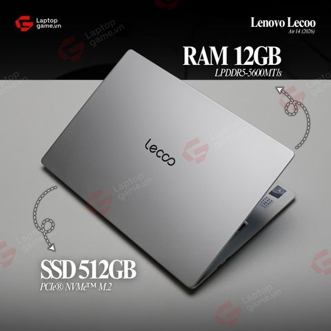 Lenovo Lecoo Air 14 2026 (Core 5-315 | Ram 12GB | SSD 512GB | 14in FHD+ 60Hz - Silver )