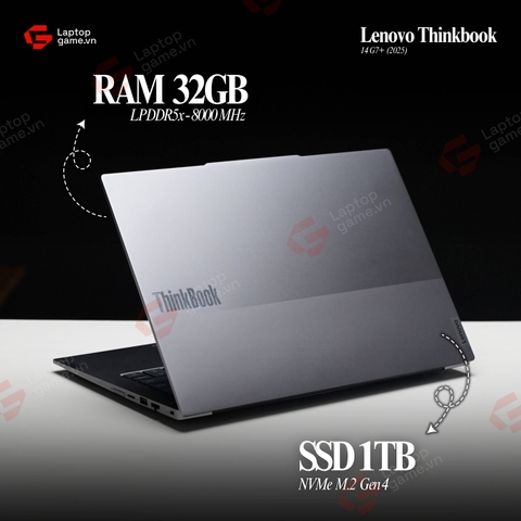 Lenovo Thinkbook 14 G7+ 2025 AKP (00CD) ( AMD Ryzen AI 7H-350 | RAM 32GB | SSD 1TB | 14.5inch 3K  120Hz )