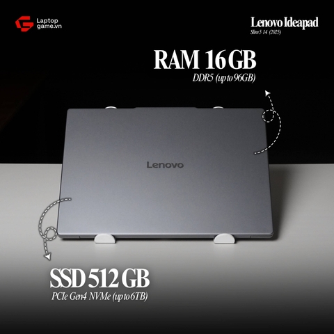 [New Outlet] Lenovo IdeaPad Slim 5 14 2025 (Xiaoxin 14  AHP10R) (05CD) (R7 H 255 | Ram 16GB | SSD 512B | 14 inch FHD+ 120Hz )