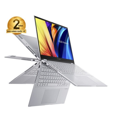 Asus Vivobook S 14 Flip TP3402VA-LZ632W (Core i5-13420H | 16GB | 512GB | Intel UHD Graphics | 14.0inch WUXGA | Cảm ứng | Win 11 | Bạc)