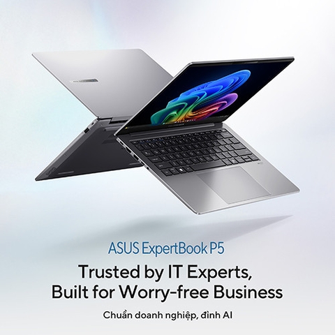 ASUS ExpertBook P5 P5405CSA-NZ0016W (Ultra 5 226V | 16GB | 512GB | Intel Arc 130V | 14 inch WQXGA | Win 11 | Xám)