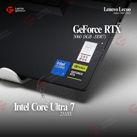 Lenovo Lecoo Fighter 7000P 2026 (Core 7-245HX | Ram 16GB | SSD 512GB | RTX 5060 8GB | 16in 2.5K 180Hz)