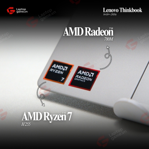 Lenovo ThinkBook 16 G8+ 2026 (00CD)  (AMD Ryzen 7-H255 | Ram32G | SSD 1TB | 16in 3.2K 165Hz - Star White)