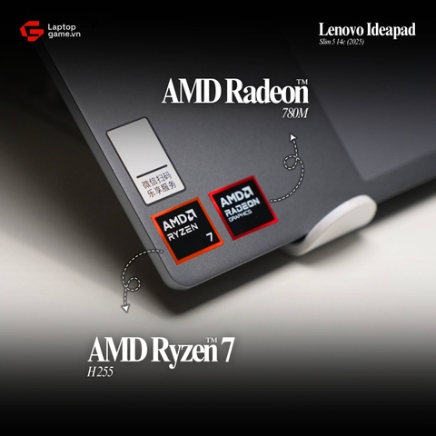 Lenovo IdeaPad Slim 5 Pro 14c 2025 (Xiaoxin Pro 14c AHP10R) (00CD) (R7 H 255 | Ram 24GB | SSD 1TB | 14 inch 2.8K 120Hz Oled)