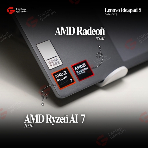 Lenovo IdeaPad 5 Pro 14C 2025 (1LCD) ( Xiaoxin Pro 14C AKP10 )(AMD Ryzen AI 7H-350 | RAM 32G | SSD 1TB | 14inch 2.8K OLED 120Hz )