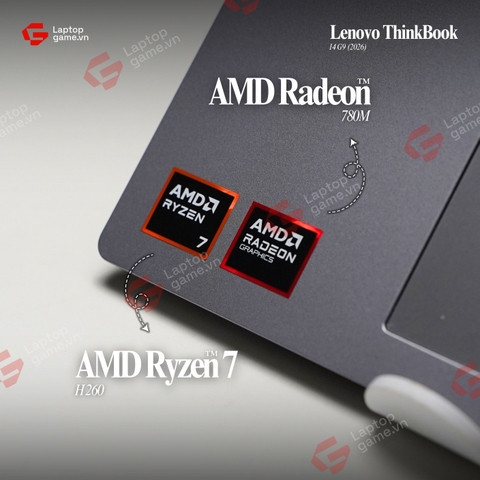 Lenovo ThinkBook 14 G9 2026 (5UCD) ( AMD Ryzen 7 H 260 | Ram 24G | SSD 1TB | 14in 2.8K 120Hz)
