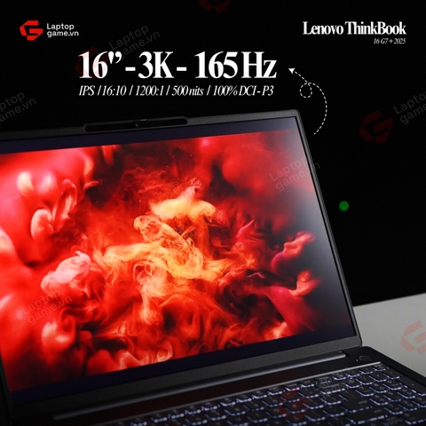 Laptop Thinkbook 16 G7+ 2025 (00CD) ( AMD Ryzen AI 7 H 350 | RAM 32GB | SSD 1TB | 16