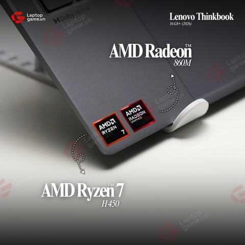 Thinkbook 16 G8+ 2026 (02CD)  ( AMD Ryzen AI 7 H 450 | RAM 32GB | SSD 1TB | 16