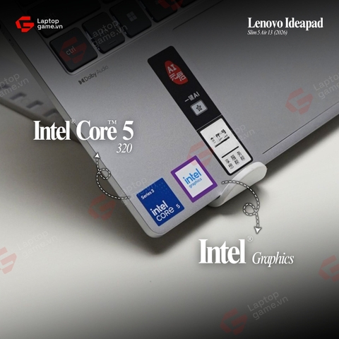 Lenovo IdeaPad Slim 5 Air  13 2026 (Xiaoxin Air 13) (0HCD)  (Core 5 320 | Ram 16GB | SSD 512B | 13.3in 2.5K 120Hz)